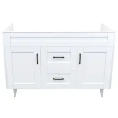 DOMSA - Mueble vanitorio deluxe d 120 cm blanco (sin cubierta)