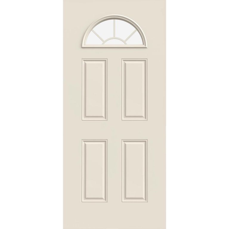 Puerta Acero x Media Luna Blanco
