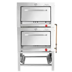 TICGAS - Horno Gas Natural Piso 300 Litros 2 Cámaras