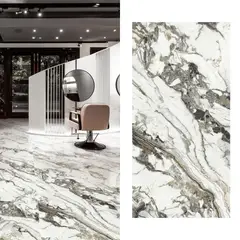 RALOSA - Porcelanato 60x120 cm Venecia Brillo Blanco 1.44 m2