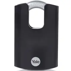 YALE - Candado Y300 60 mm Con Hombros Gancho De Boron