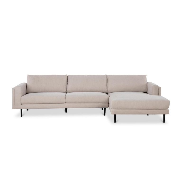 Sofá Seccional 5 cuerpos Maria Repreve 314x83x97 cm Beige