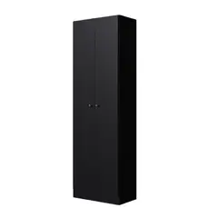 BE DESIGN - Estante Paraná MDP 5 Nivel(es) 55x174.5x31.2 cm Negro
