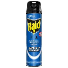 RAID - Insecticida para moscas, mosquitos y zancudos 360 ml.