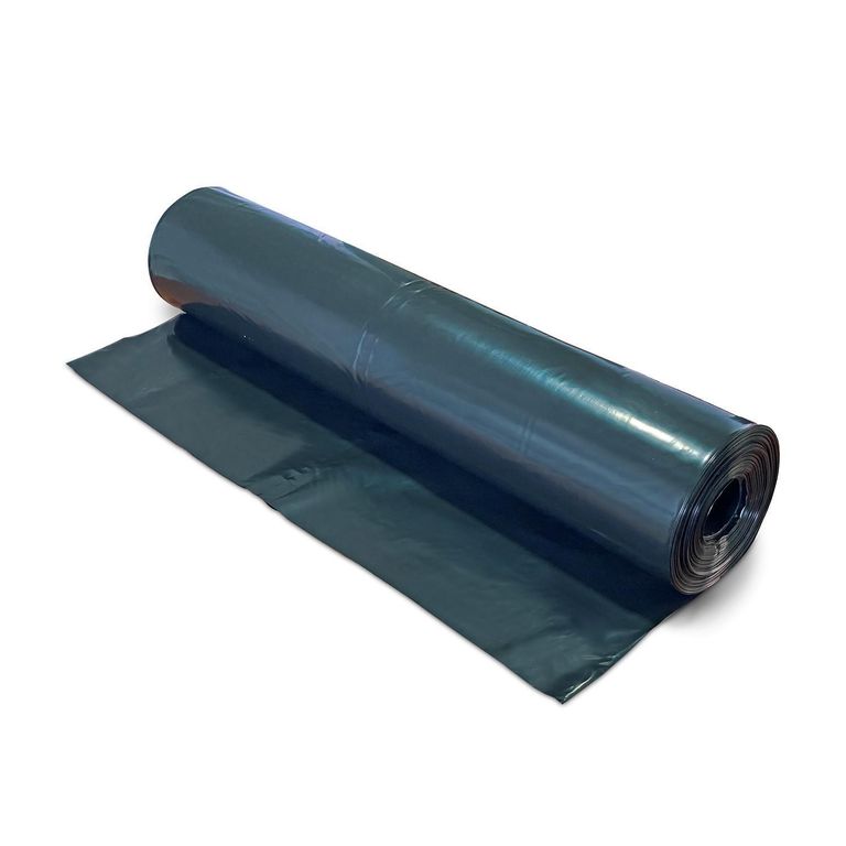 Rollo manga polietileno negro de 200x100 cm 67 m