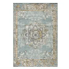 IDETEX - Alfombra heatset tradition light blue 160x235 cm