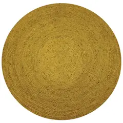 DIB - Alfombra Jute Maui 150x150 cm mostaza