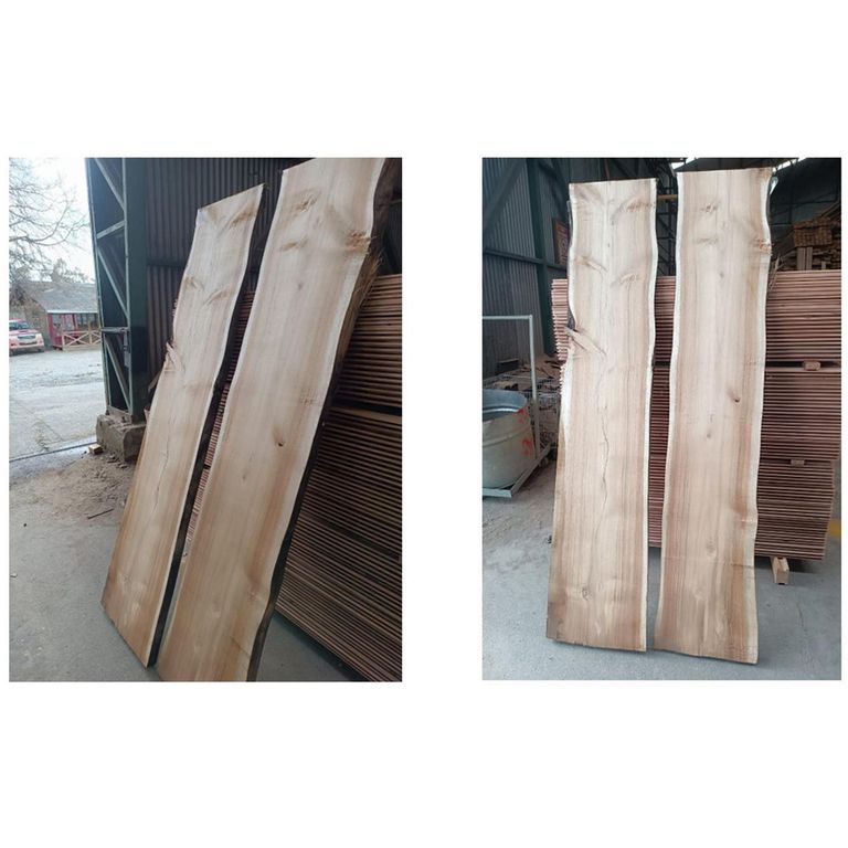 Madera Rústica Cubierta 45x32x100 cm