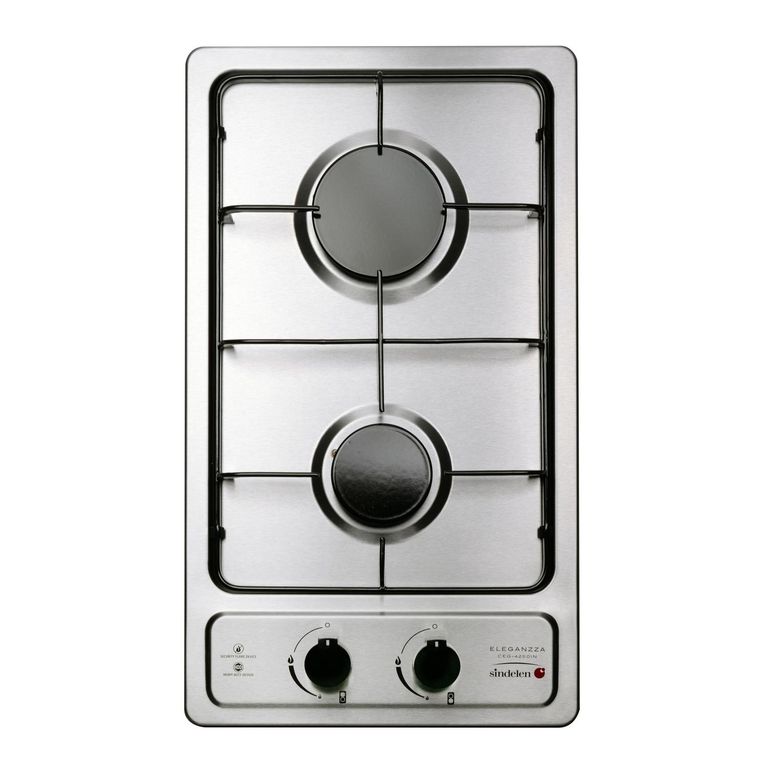 Encimera Gas Licuado 2 Platos Inox CEG-4250IN