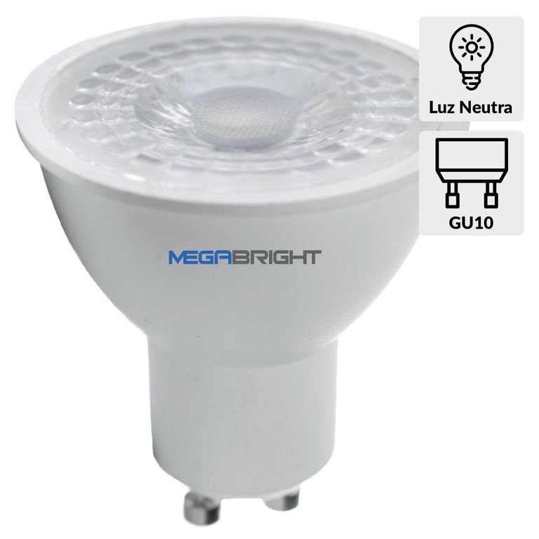 Ampolleta Led PAR 5.5 W GU10 430 lm Luz Neutro