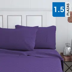 DORAL - Juego de Sábanas Embossed Trenzas