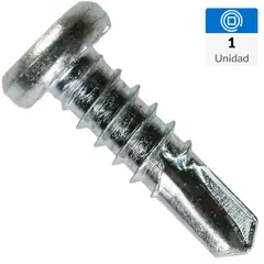 SIMPSON STRONG - Tornillo Cabeza Plana 3/4 mm 3/8 mm 1 Unidades