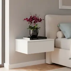 TUHOME - Velador 1 Cajón(es) Milano 40x13x34.1 cm