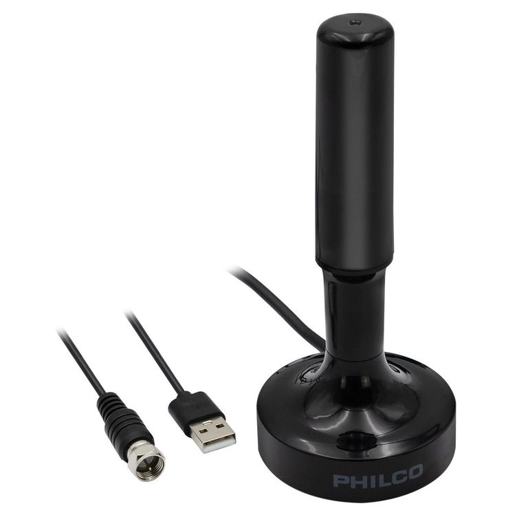 Antena interior con booster amplificada