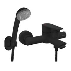 STRETTO - Monomando Tina Ducha Verceli Negro