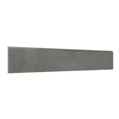 MERCURY - Guardapolvo 10X60 Porcelanato Cemento Grafito