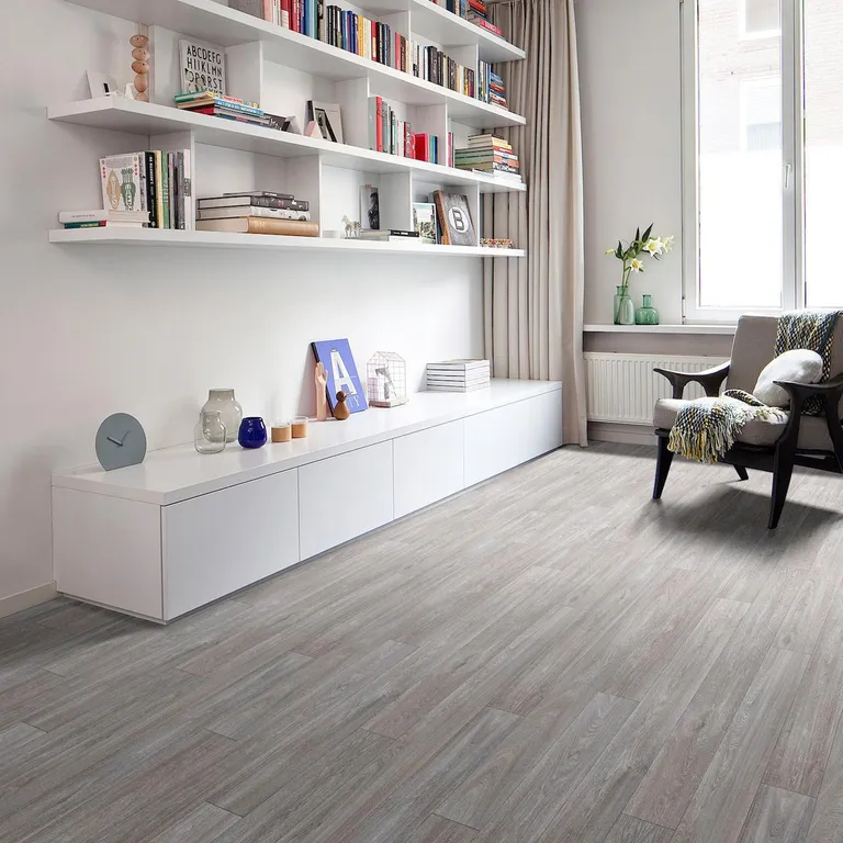 DIB - Piso Vinílico en Rollo 2 mm 2x5 m Harmony Gris 10 m2 | Ofertitas