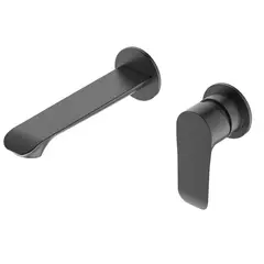 KLIPEN - Grifo Lavabo Sobre Pared Sevilla Negro