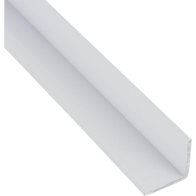 Ángulo Aluminio Blanco 50x50x1,5 mm 3 Metros para Acabado Estructural