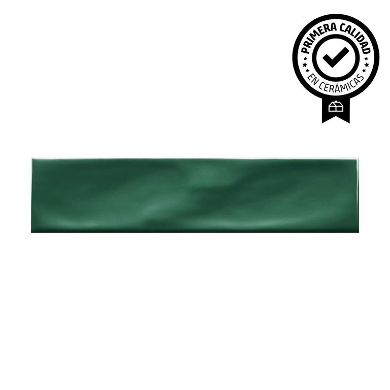 Cerámica 6.8x28 cm Ice Craft Verde 1 m2