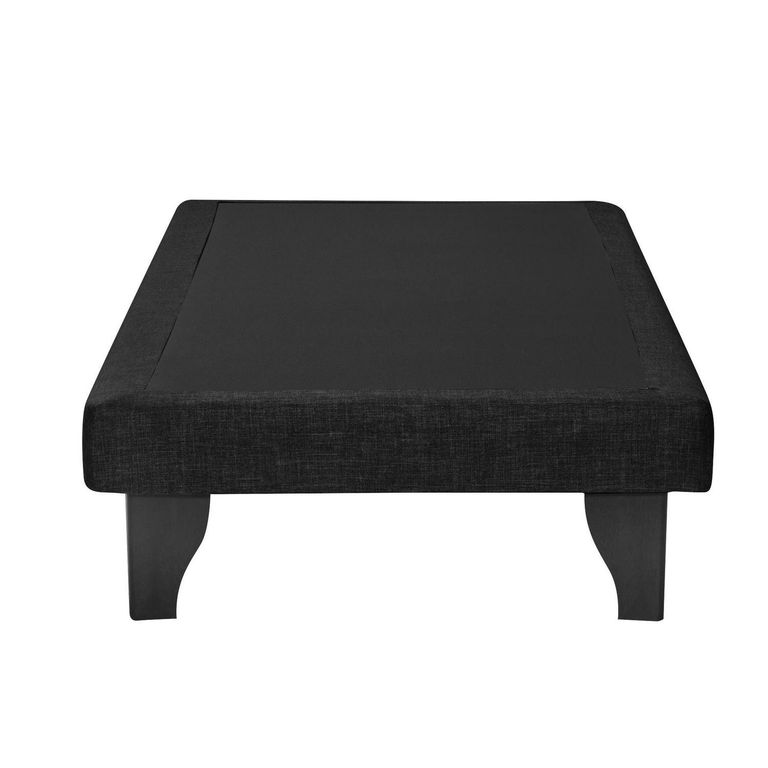INTERMUEBLES Base Dreams 1 pl tela Negro