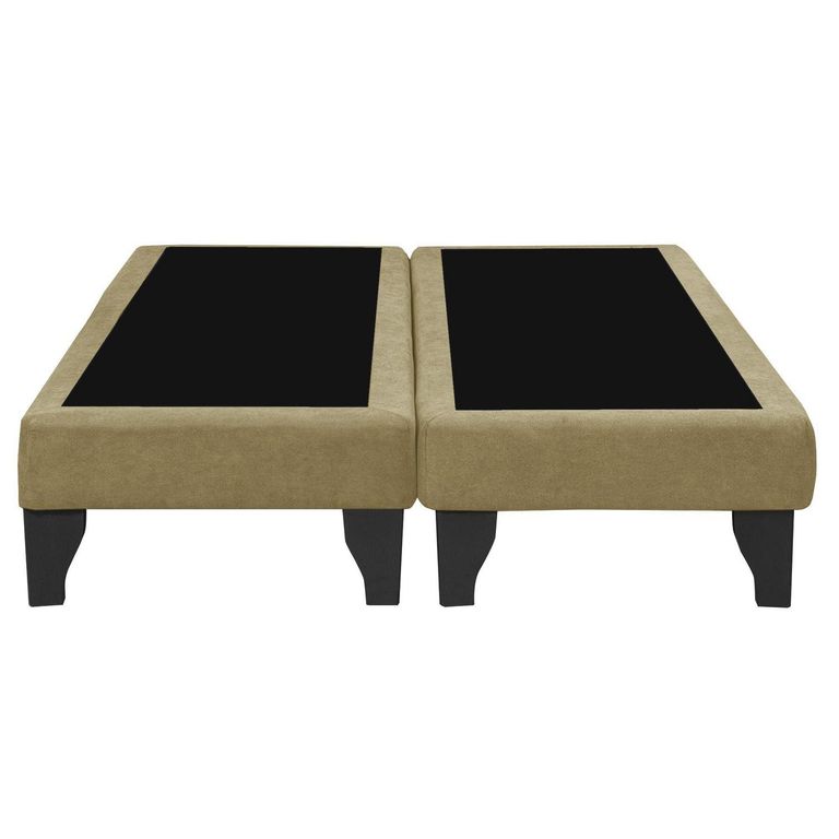 INTERMUEBLES Base Dreams King tela Mostaza