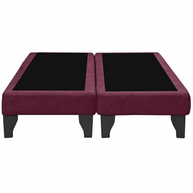 INTERMUEBLES Base Dreams King tela Burdeo