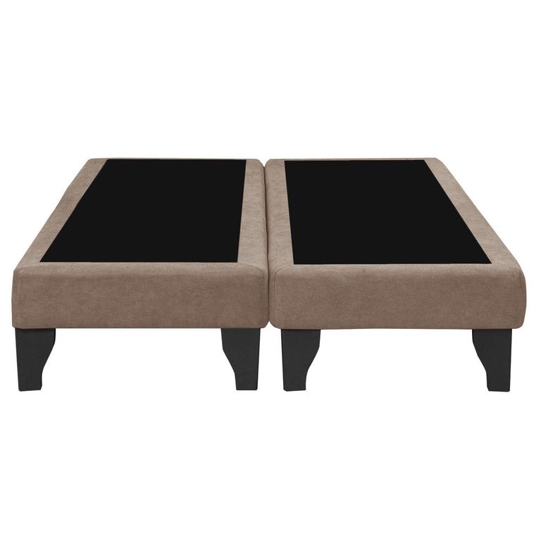 INTERMUEBLES Base Dreams King tela Café Claro