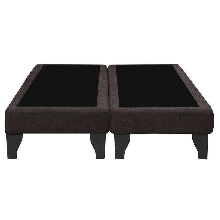 INTERMUEBLES Base Dreams King tela Chocolate