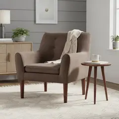 MASEL - Poltrona 1 cuerpo MUPOBEFE70 78x98x70 cm Café