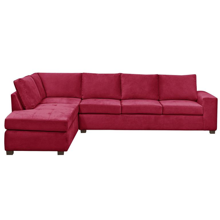 Sofá Seccional 5 Cuerpos Senna 320X75X212 cm Xl Izquierdo Felpa
