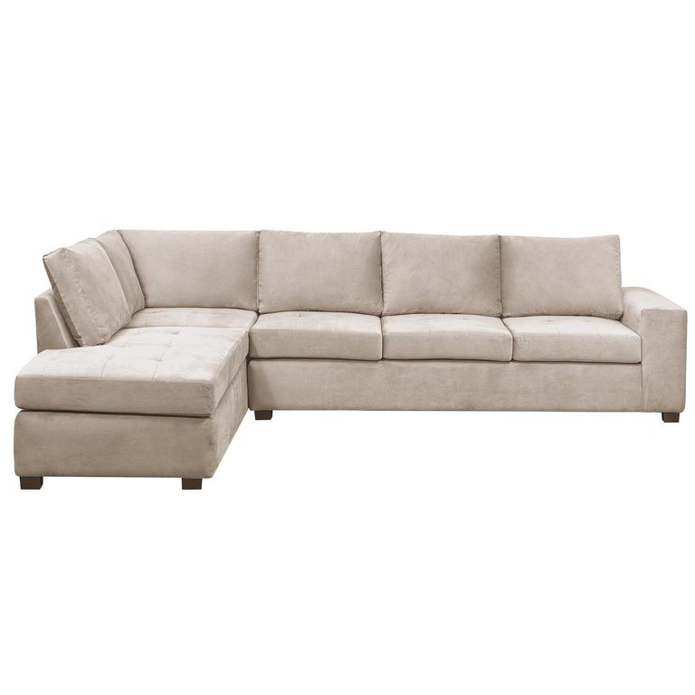 Sofá Seccional 5 cuerpos SENNA 320x75x212 cm Negro