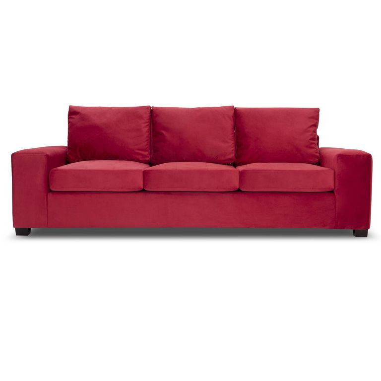 Sofá 3 Cuerpos Senna 259X94X82 cm Felpa