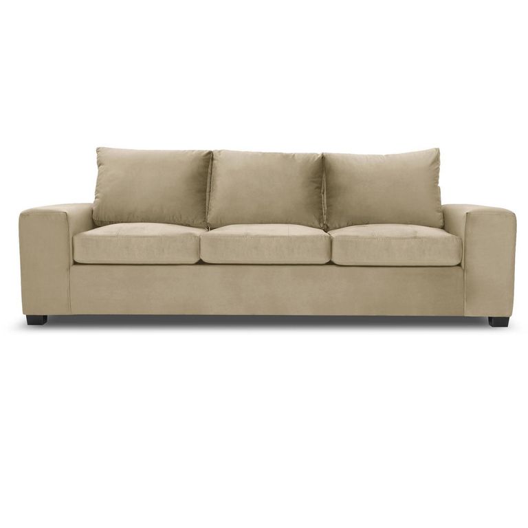 Sofá 3 Cuerpos Senna 259X94X82 cm Felpa