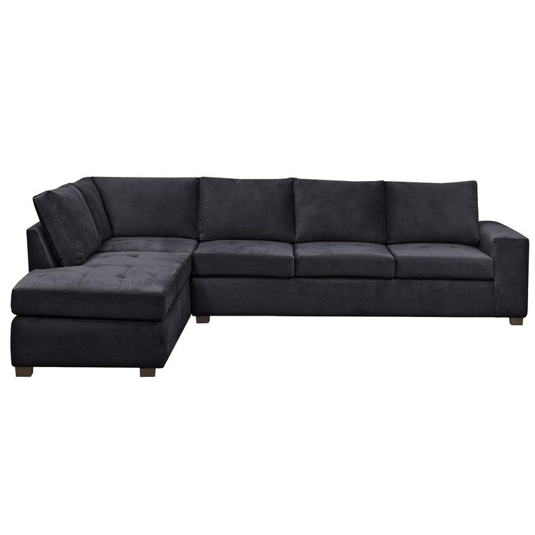 Sofá Seccional 5 Cuerpos Senna 320X75X212 cm Xl Izquierdo Felpa