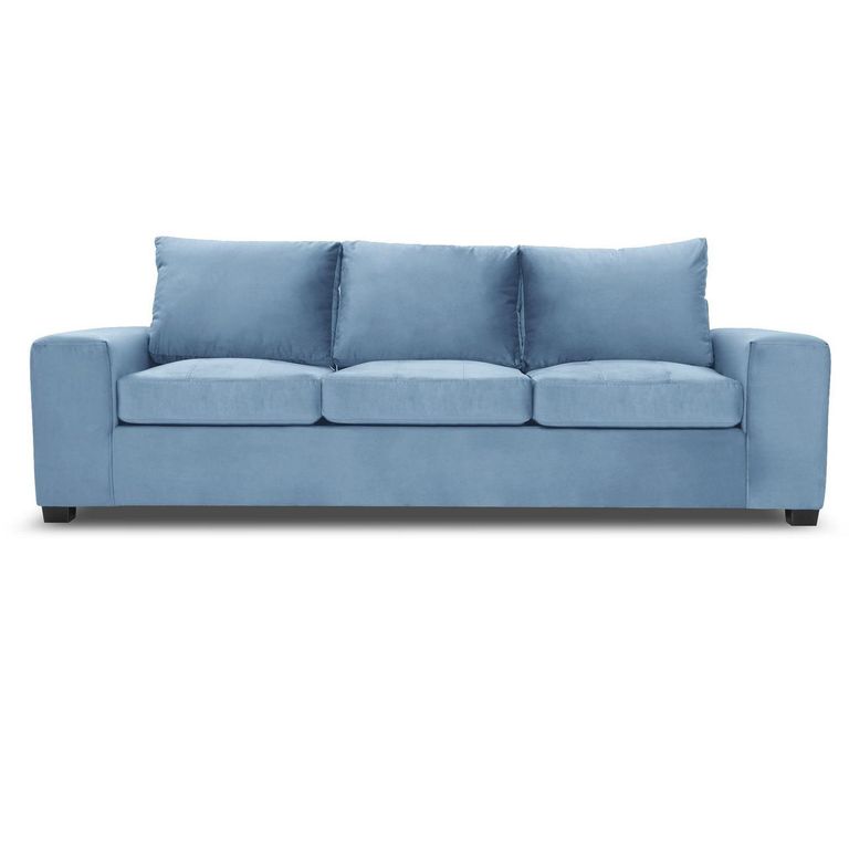 Sofá 3 Cuerpos Senna 259X94X82 cm Felpa