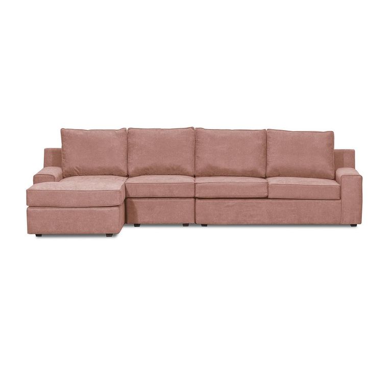 Sofá Seccional 5 Cuerpos Burano 341X93X160 cm Xl Izquierdo Tela