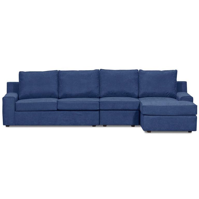 Sofá Seccional 5 Cuerpos Burano 341X93X160 cm Xl Derecho Tela