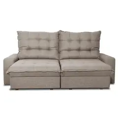 INTERMUEBLES - Sofá 2 cuerpos MAGESTIC 250x105x121 cm Beige