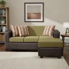 INTERMUEBLES - Sofá Seccional 4 Cuerpos Invictus 186X87X140 cm Tela