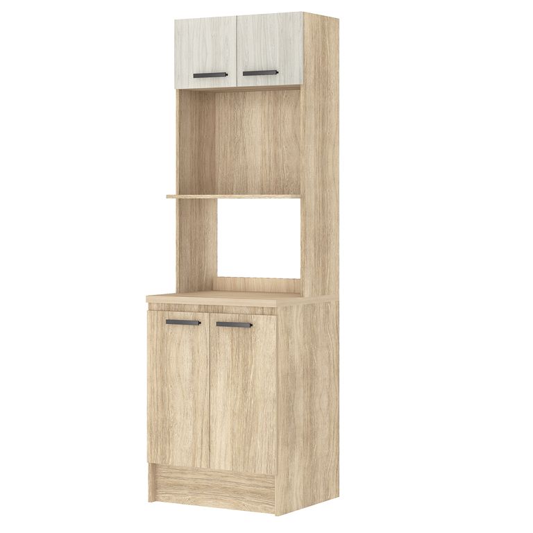 Mueble De Cocina Despensa Mia 4 Puertas 62x203,5x48 cm