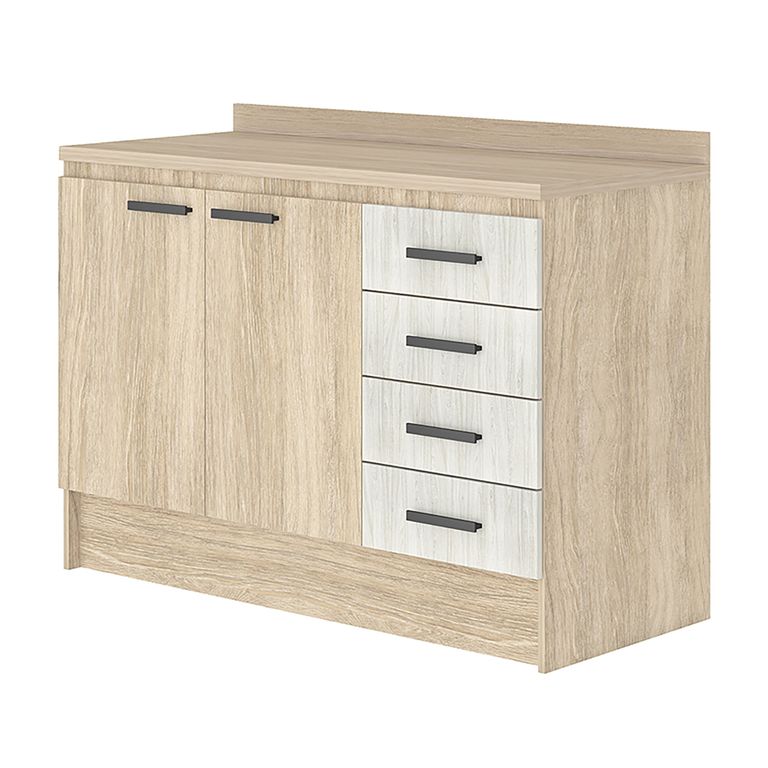 Mueble De Cocina Base Mia 120x92,5x50 cm