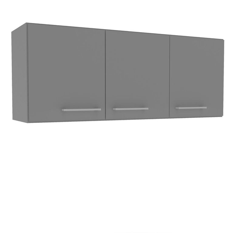 Mueble De Cocina Aéreo New Opie 113,7x44,5x30,6 cm Grafito