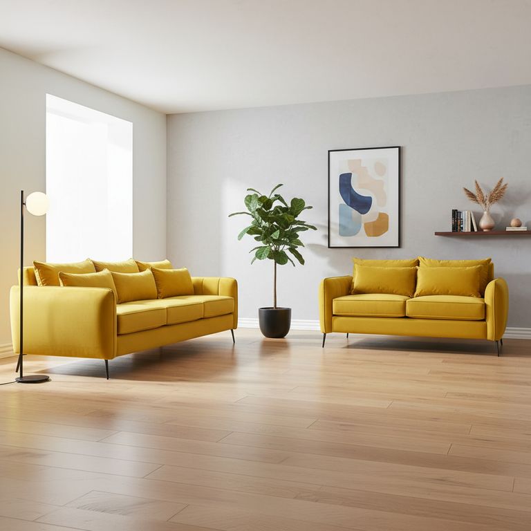 Living 3 cuerpos ITALIA 223x85x93 cm Gris