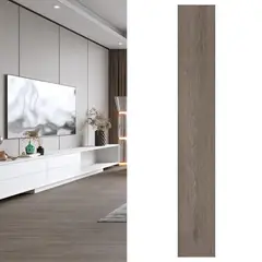 KLIPEN - Revestimiento para Suelo 5 mm 18x122 cm Sakai Café 2.2 m2