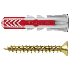 FISCHER - Tarugo Duopower 8mm + Tornillo 5x45mm 25 unidades