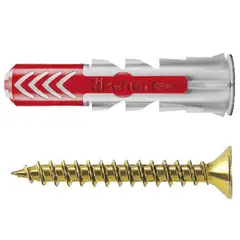 FISCHER - Tarugo Duopower 10mm + Tornillo 6x60mm 10 unidades
