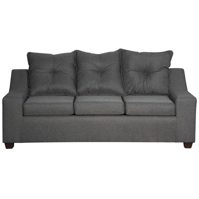 Sofá 3 cuerpos MSOVI3CT54 190x90x80 cm Gris