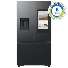 SAMSUNG - Refrigerador French Door No Frost 707 Litros Negro RF27CG5910B1ZS