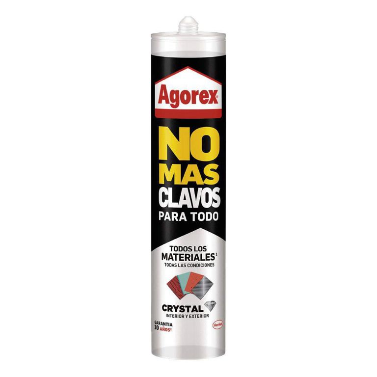 Adhesivo no más clavos para todo cristal / transparente 290gr